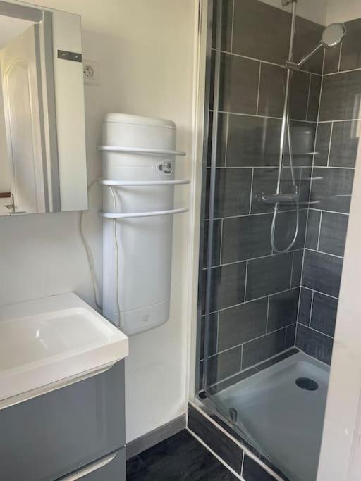 Charmant Appartement Avec Parking Privee Buxerolles Екстериор снимка